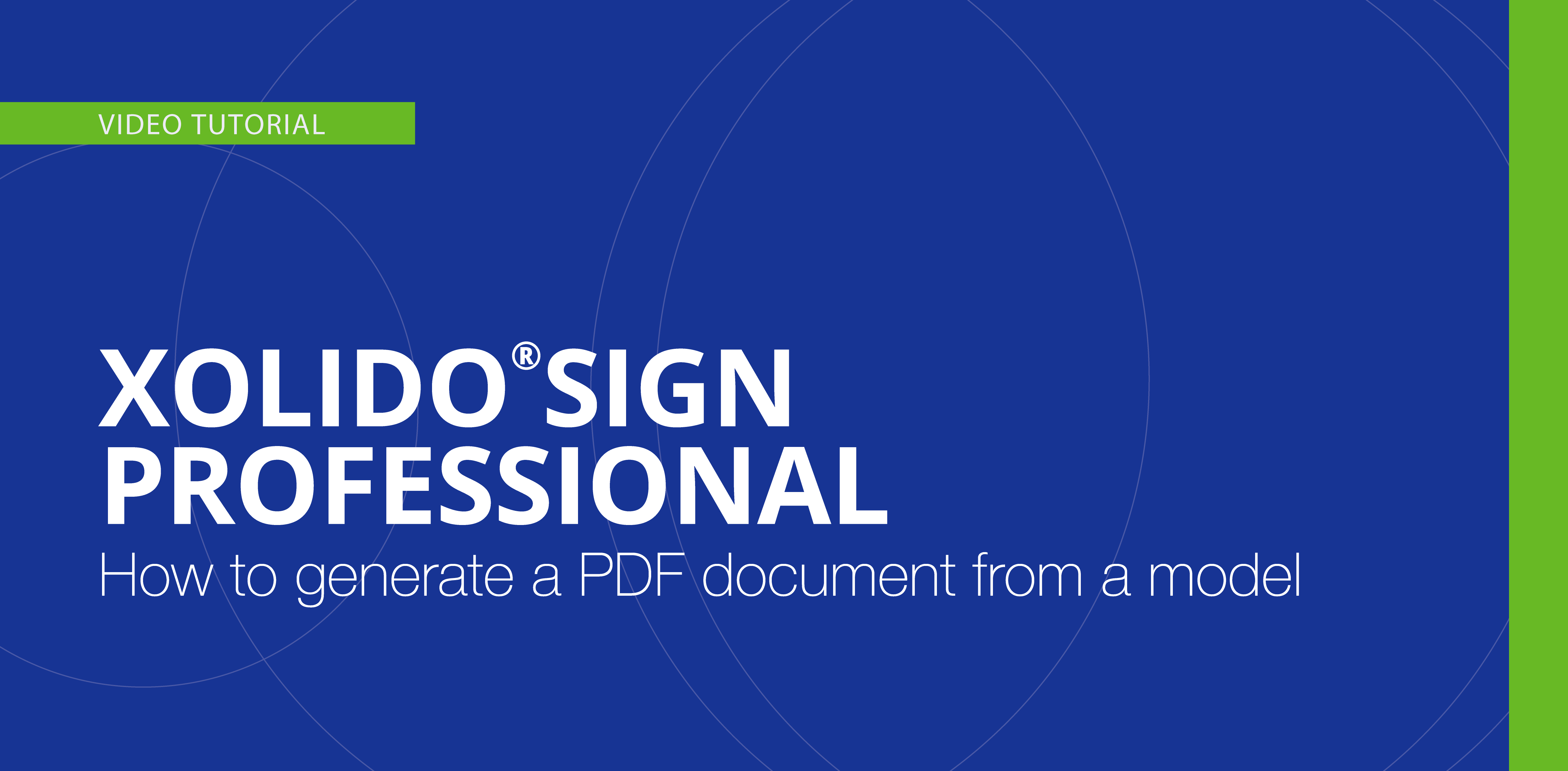 How to generate a PDF document from a model